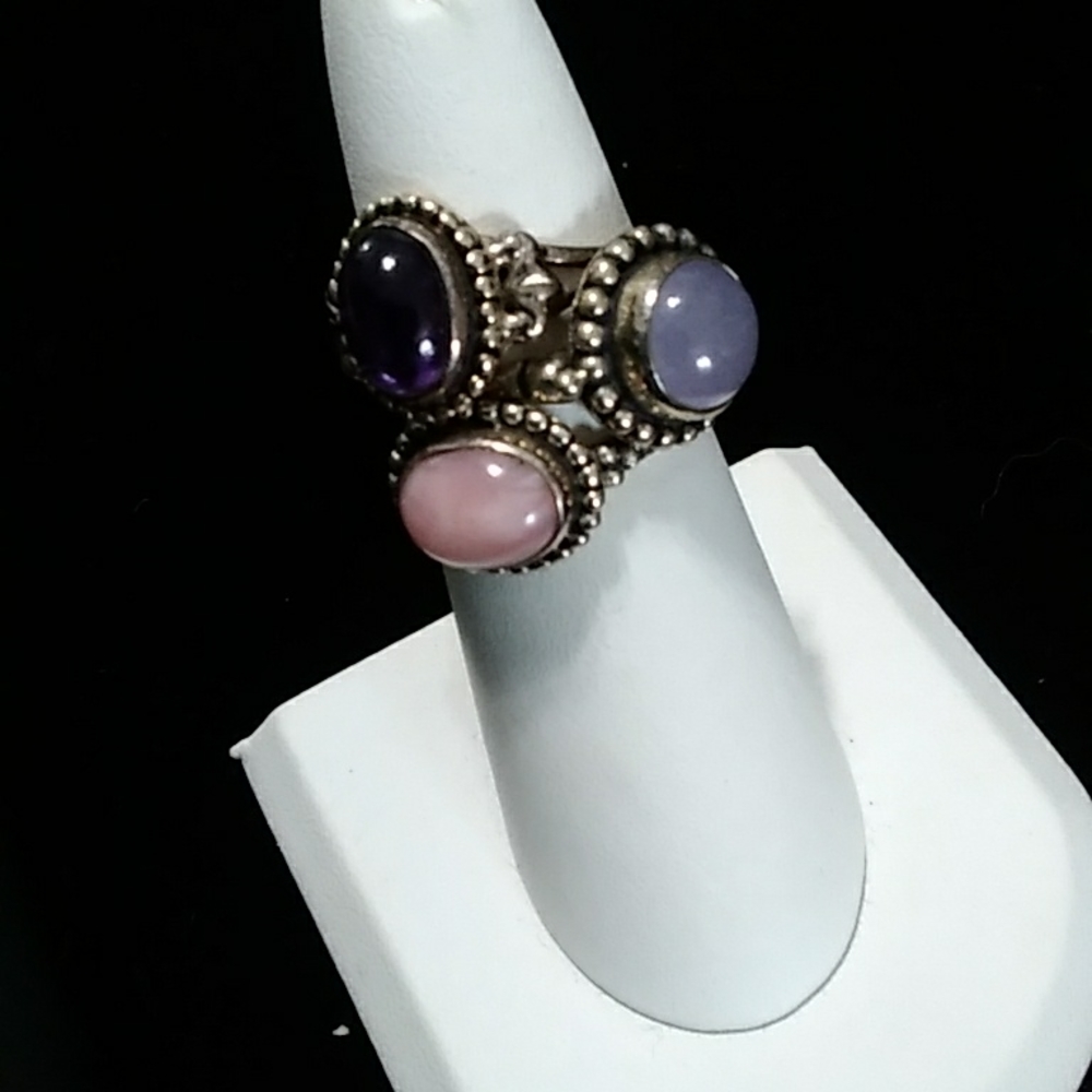 Gemstone Ring Set - image 1